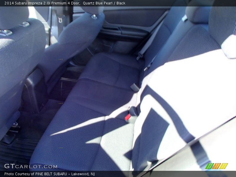 Quartz Blue Pearl / Black 2014 Subaru Impreza 2.0i Premium 4 Door