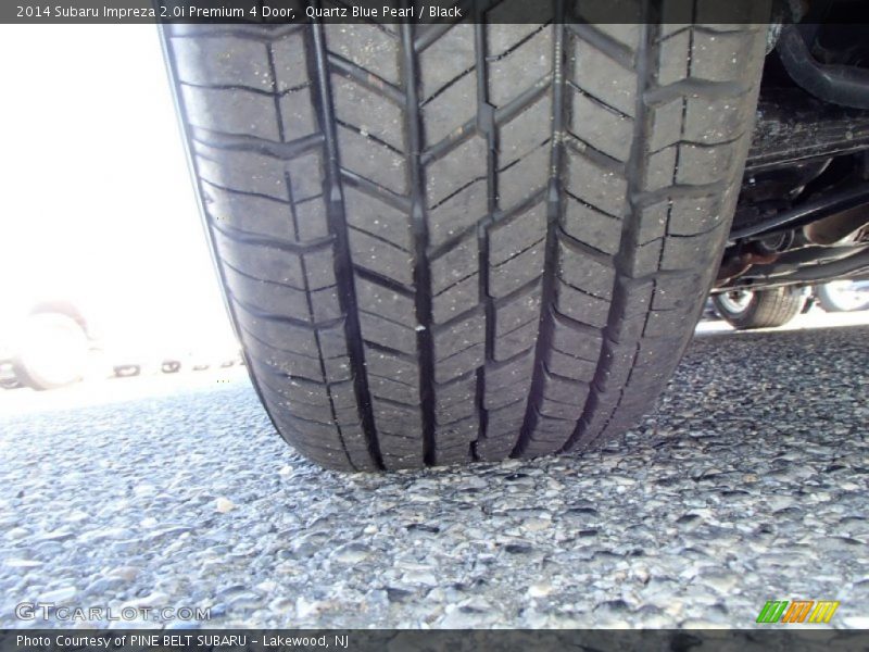 Quartz Blue Pearl / Black 2014 Subaru Impreza 2.0i Premium 4 Door