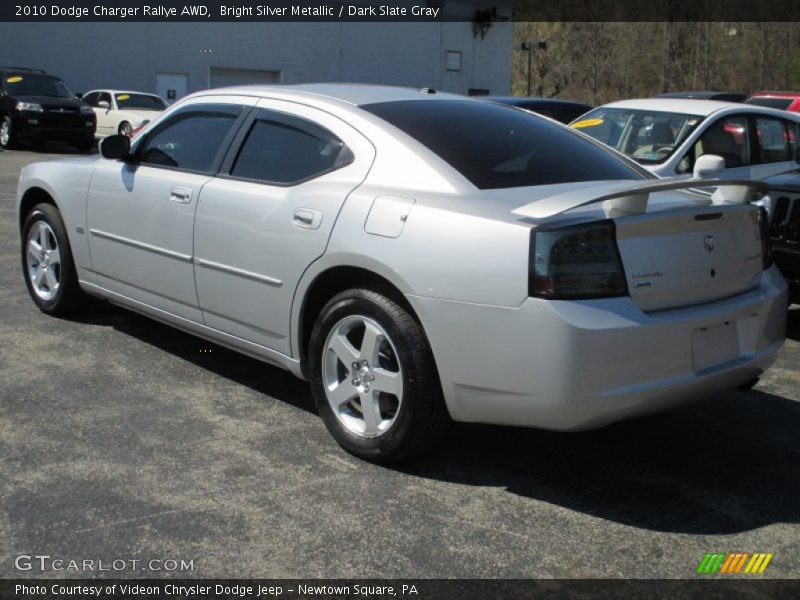 Bright Silver Metallic / Dark Slate Gray 2010 Dodge Charger Rallye AWD