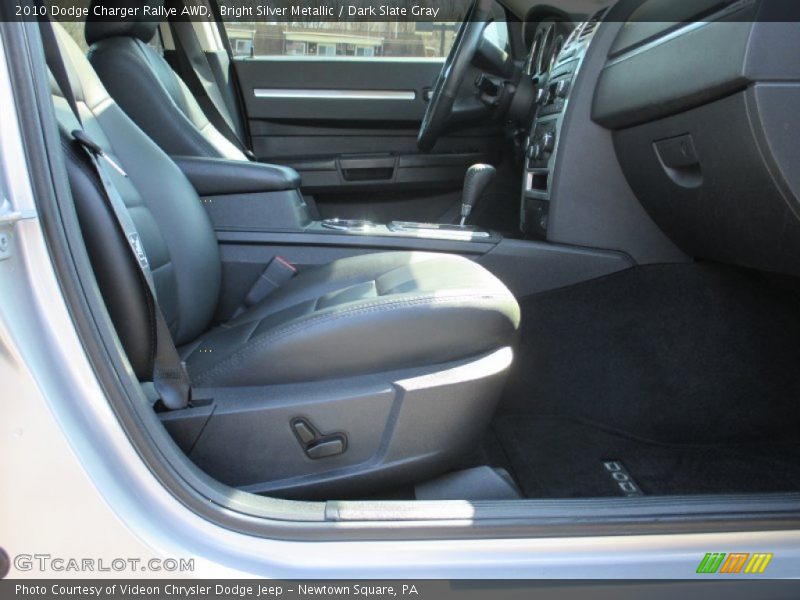 Bright Silver Metallic / Dark Slate Gray 2010 Dodge Charger Rallye AWD