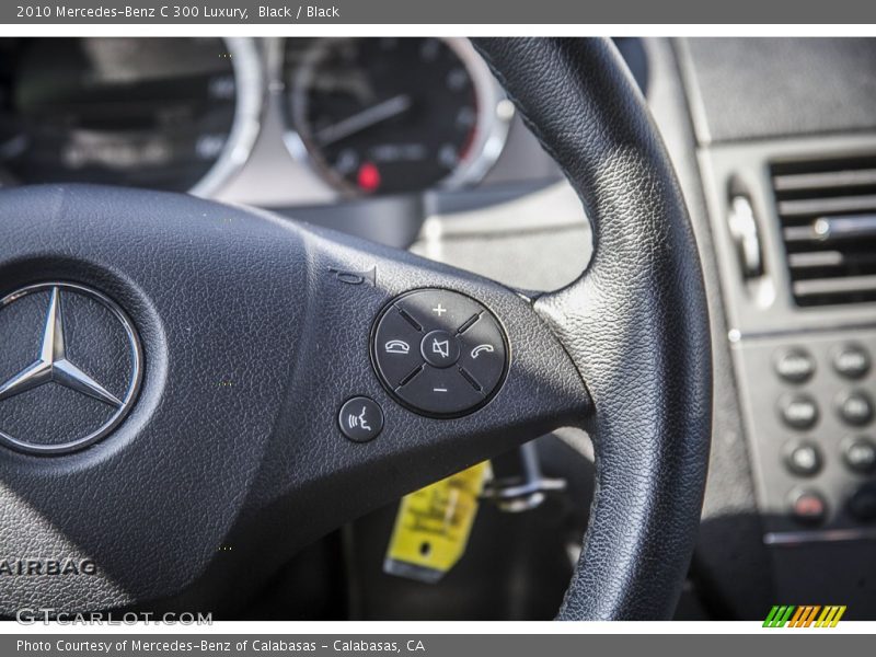 Black / Black 2010 Mercedes-Benz C 300 Luxury