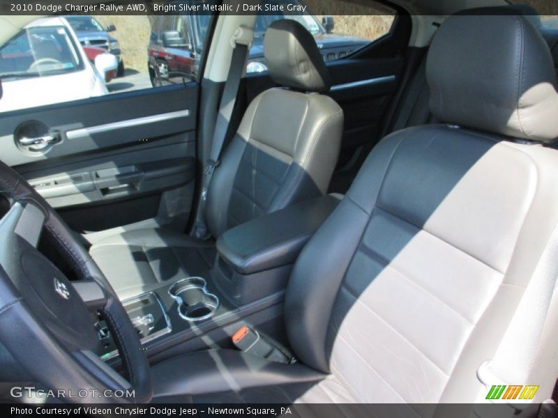 Bright Silver Metallic / Dark Slate Gray 2010 Dodge Charger Rallye AWD