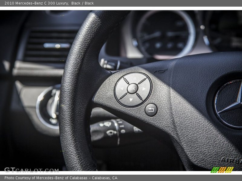 Black / Black 2010 Mercedes-Benz C 300 Luxury
