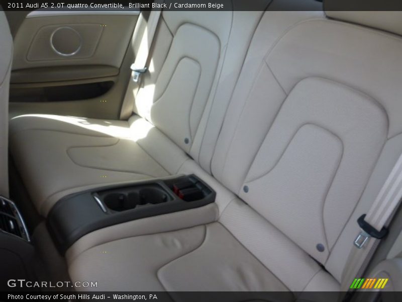 Brilliant Black / Cardamom Beige 2011 Audi A5 2.0T quattro Convertible