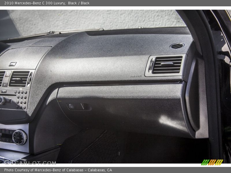 Black / Black 2010 Mercedes-Benz C 300 Luxury