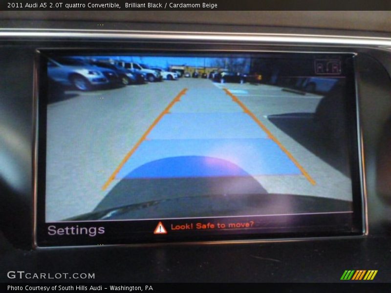 Brilliant Black / Cardamom Beige 2011 Audi A5 2.0T quattro Convertible