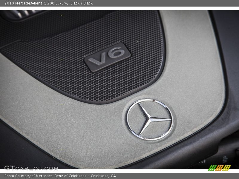 Black / Black 2010 Mercedes-Benz C 300 Luxury