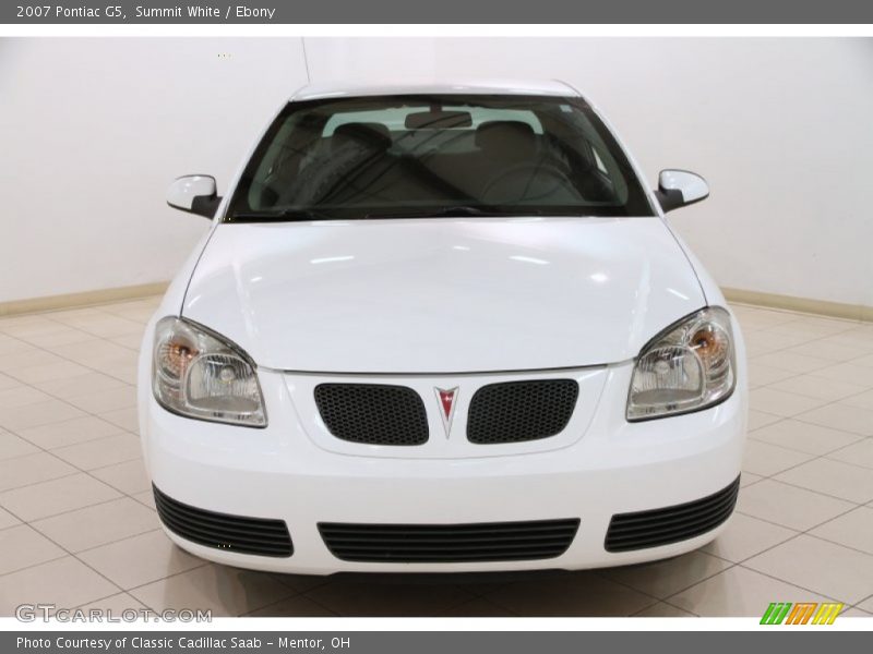 Summit White / Ebony 2007 Pontiac G5