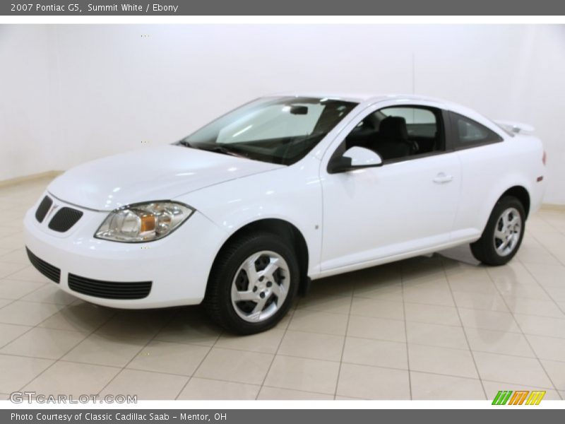 Summit White / Ebony 2007 Pontiac G5