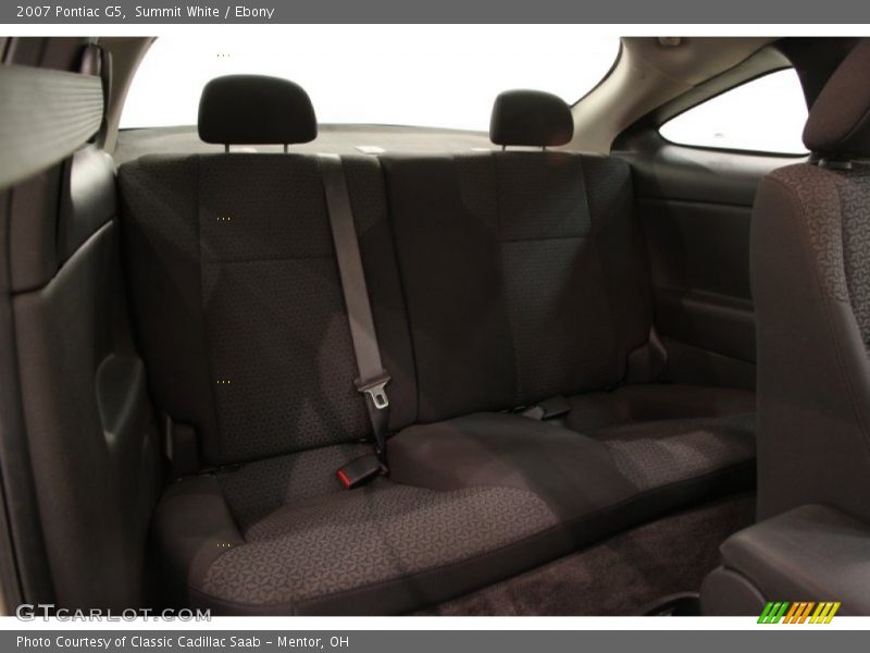 Summit White / Ebony 2007 Pontiac G5