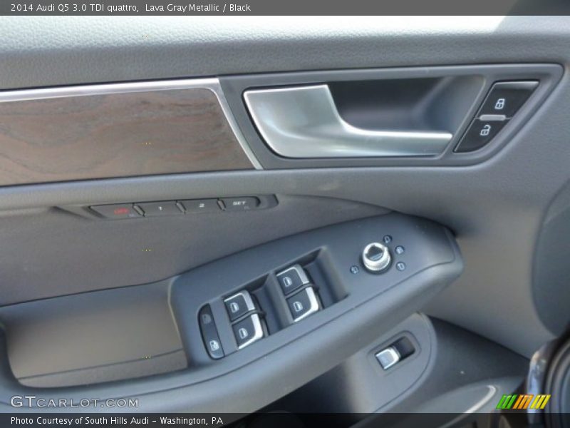 Lava Gray Metallic / Black 2014 Audi Q5 3.0 TDI quattro