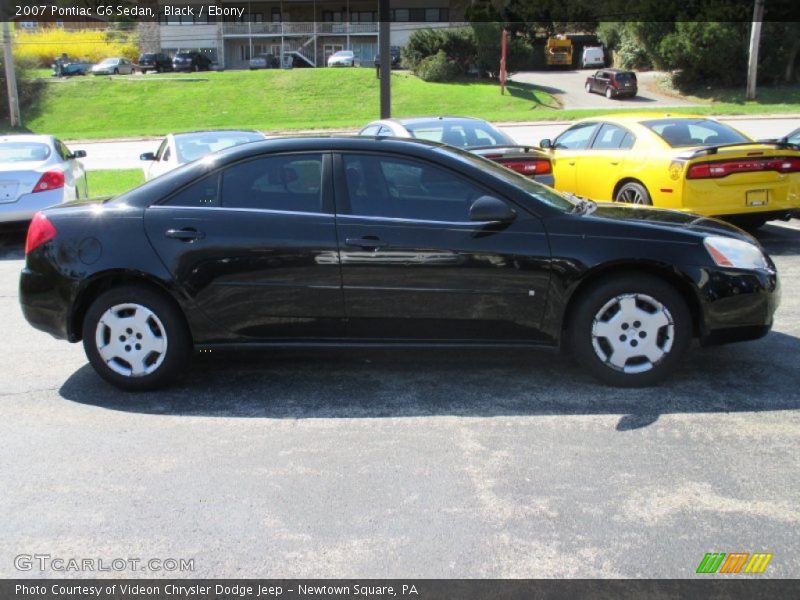Black / Ebony 2007 Pontiac G6 Sedan