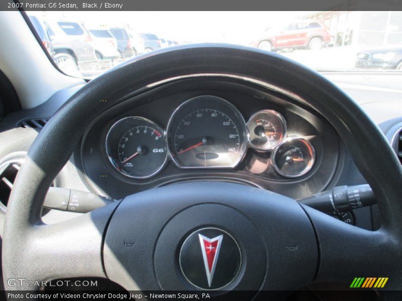 Black / Ebony 2007 Pontiac G6 Sedan