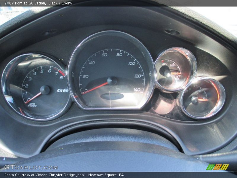 Black / Ebony 2007 Pontiac G6 Sedan
