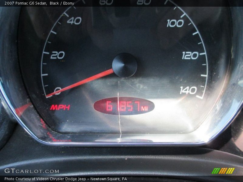 Black / Ebony 2007 Pontiac G6 Sedan