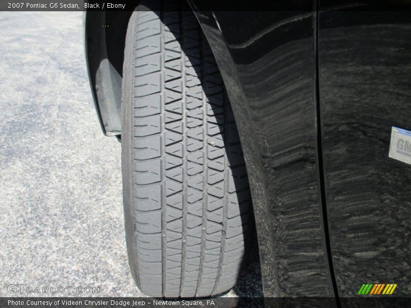 Black / Ebony 2007 Pontiac G6 Sedan