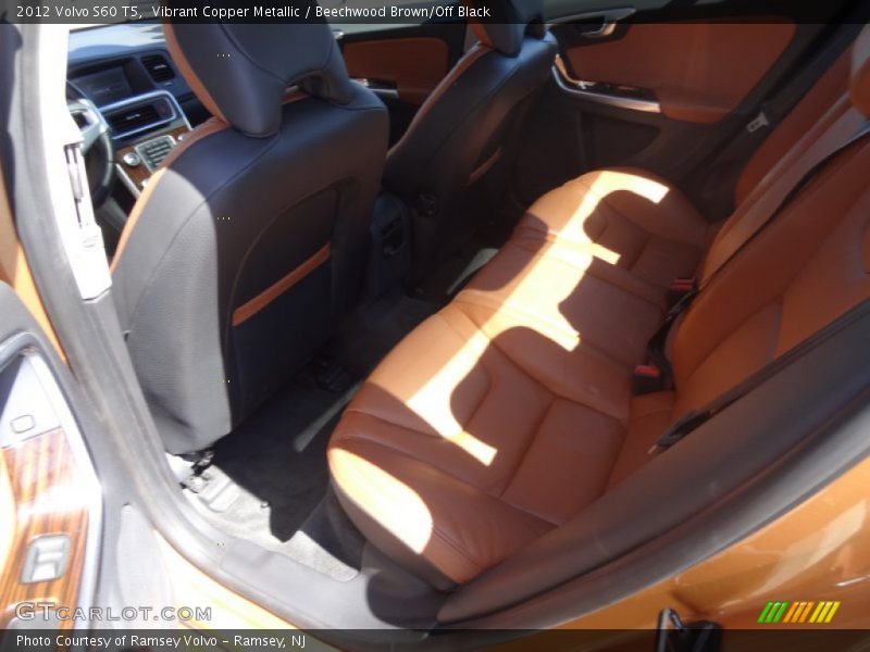 Vibrant Copper Metallic / Beechwood Brown/Off Black 2012 Volvo S60 T5