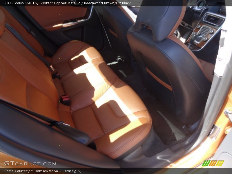 Vibrant Copper Metallic / Beechwood Brown/Off Black 2012 Volvo S60 T5
