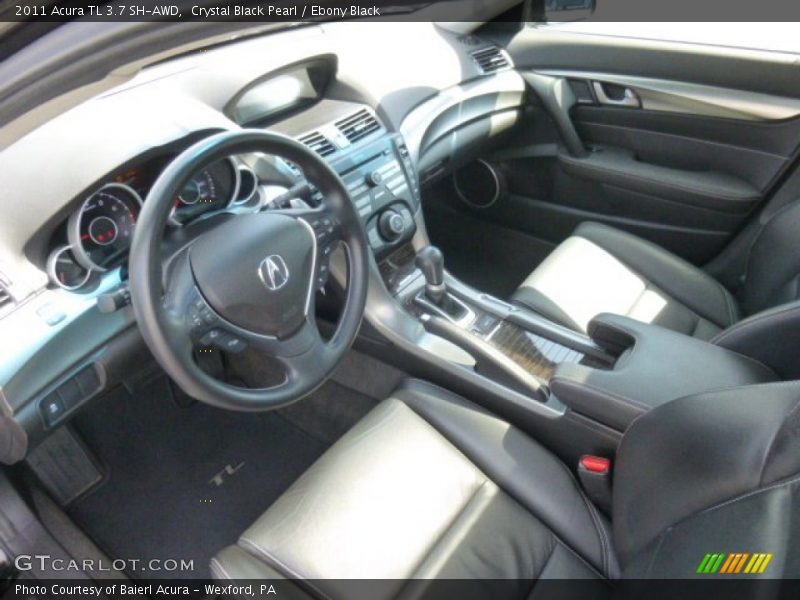 Ebony Black Interior - 2011 TL 3.7 SH-AWD 