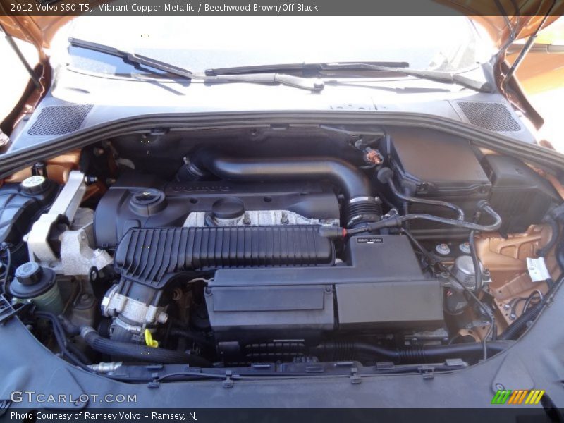 Vibrant Copper Metallic / Beechwood Brown/Off Black 2012 Volvo S60 T5