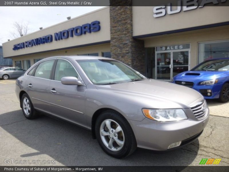 Steel Gray Metallic / Gray 2007 Hyundai Azera GLS