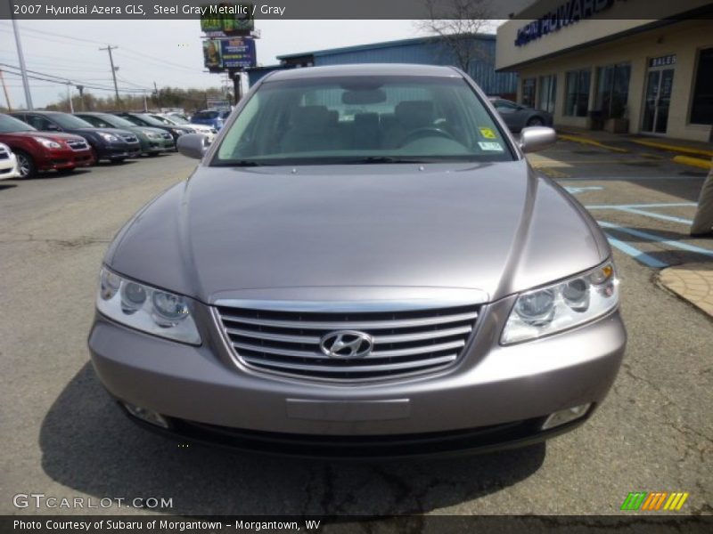 Steel Gray Metallic / Gray 2007 Hyundai Azera GLS