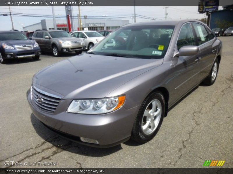 Steel Gray Metallic / Gray 2007 Hyundai Azera GLS