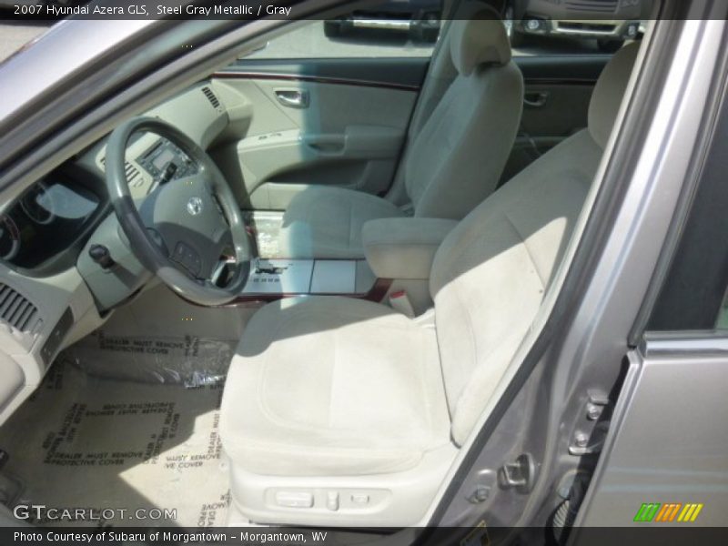 Steel Gray Metallic / Gray 2007 Hyundai Azera GLS