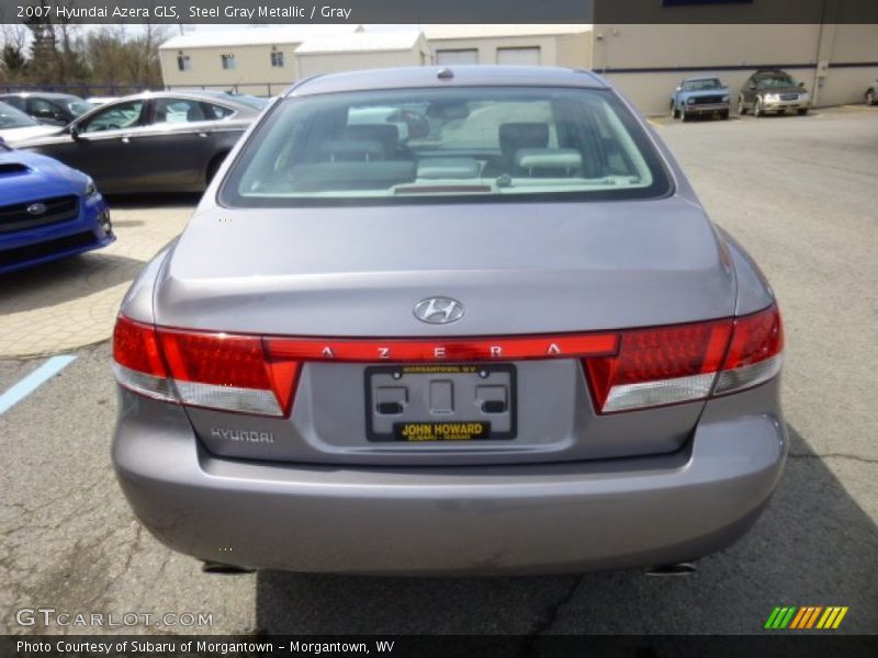 Steel Gray Metallic / Gray 2007 Hyundai Azera GLS