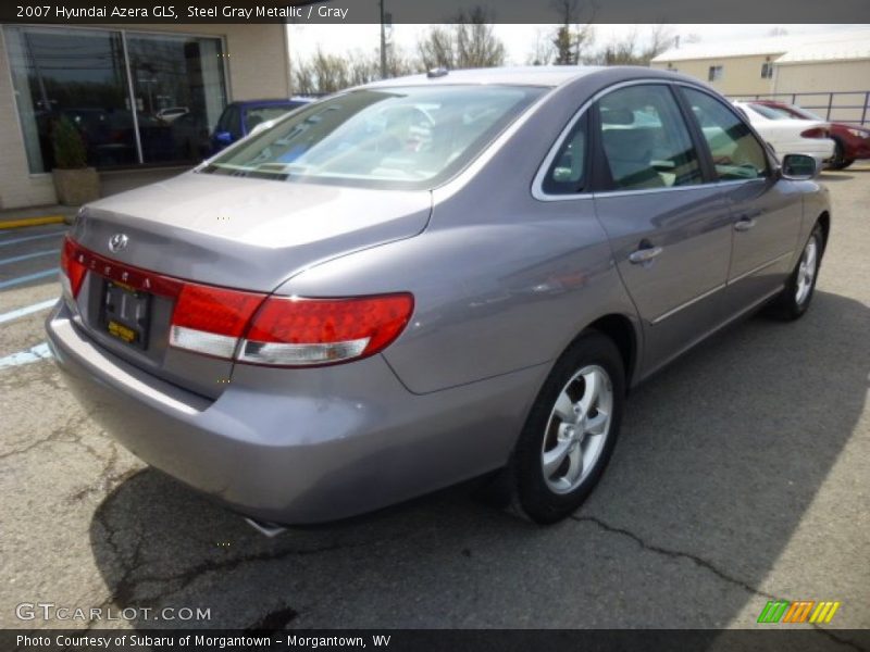 Steel Gray Metallic / Gray 2007 Hyundai Azera GLS