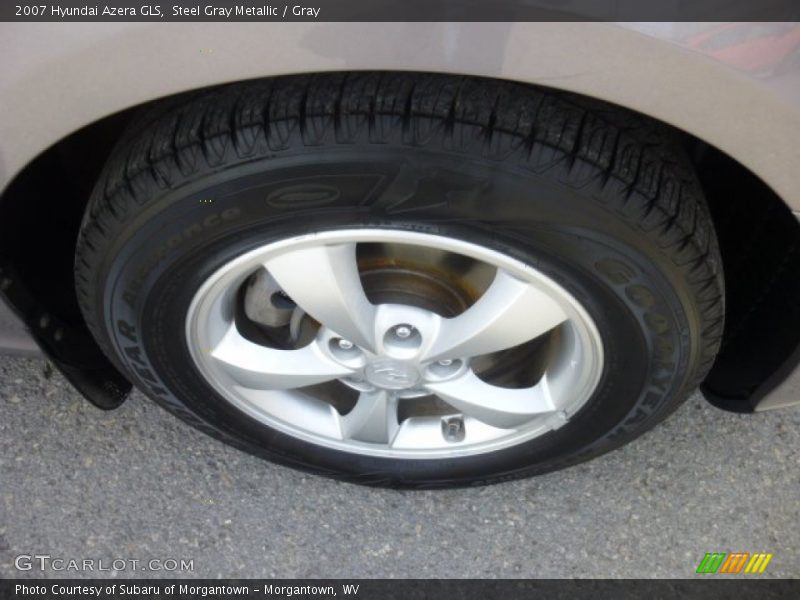 Steel Gray Metallic / Gray 2007 Hyundai Azera GLS