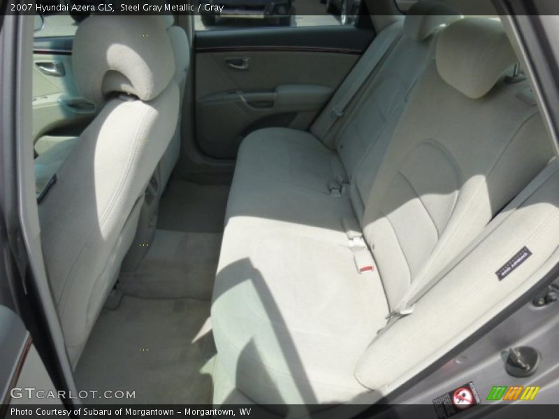 Rear Seat of 2007 Azera GLS