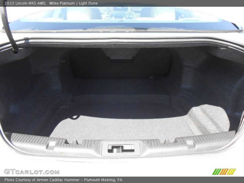 White Platinum / Light Dune 2013 Lincoln MKS AWD