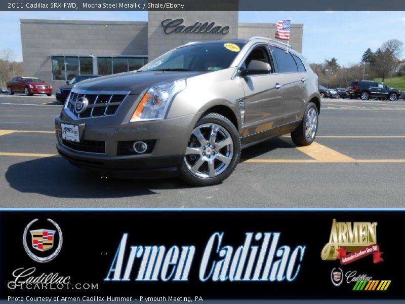 Mocha Steel Metallic / Shale/Ebony 2011 Cadillac SRX FWD