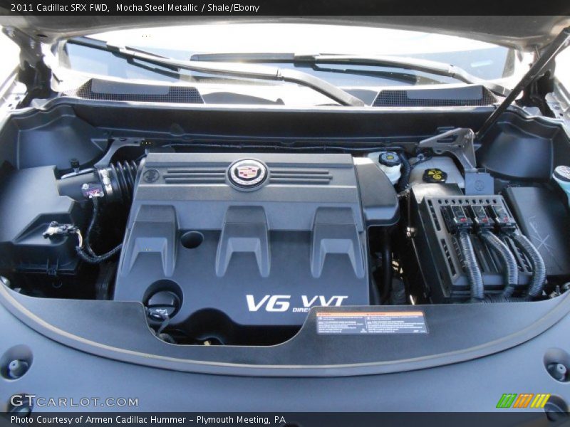 Mocha Steel Metallic / Shale/Ebony 2011 Cadillac SRX FWD