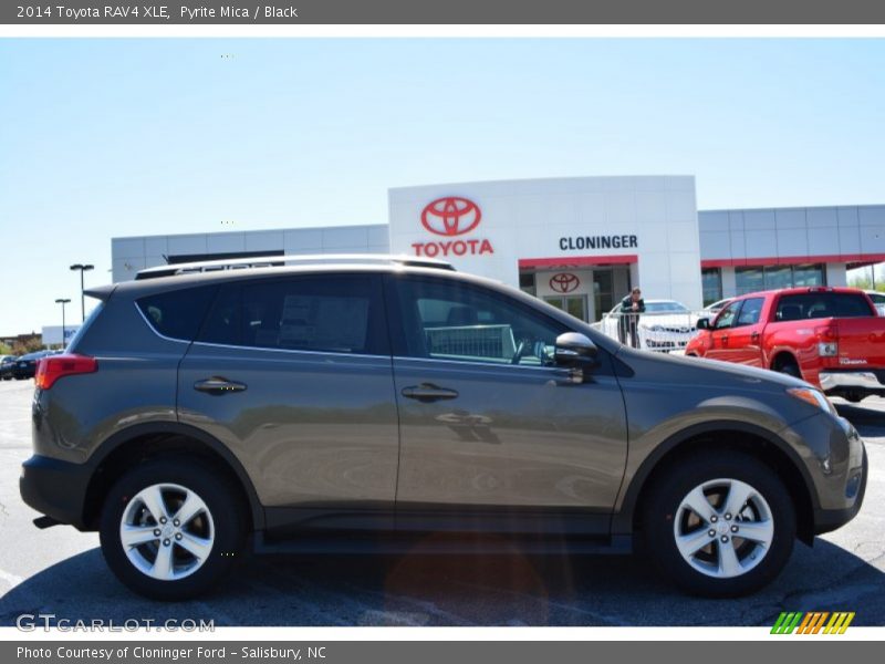 Pyrite Mica / Black 2014 Toyota RAV4 XLE