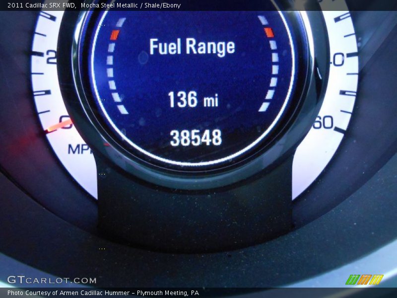 Mocha Steel Metallic / Shale/Ebony 2011 Cadillac SRX FWD