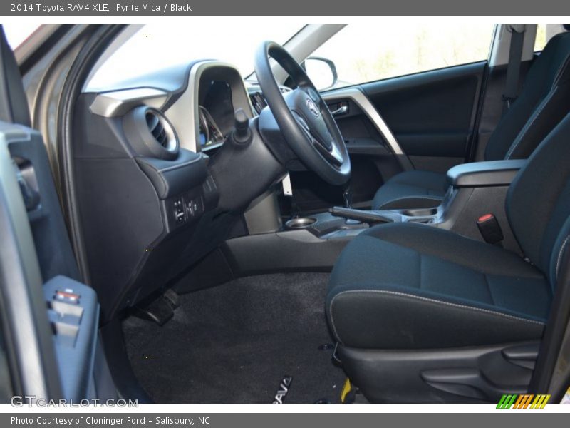 Pyrite Mica / Black 2014 Toyota RAV4 XLE
