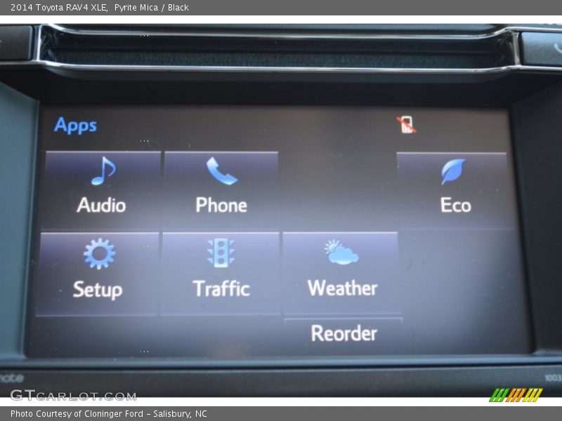 Pyrite Mica / Black 2014 Toyota RAV4 XLE