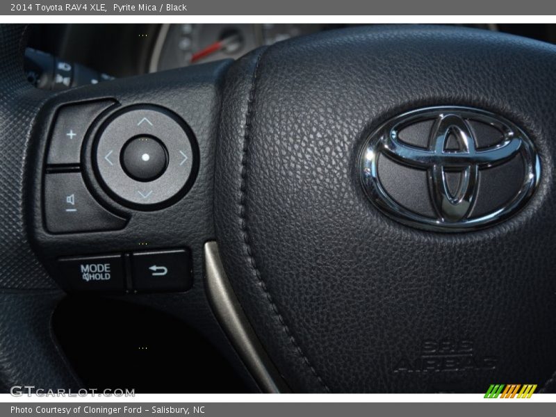 Pyrite Mica / Black 2014 Toyota RAV4 XLE