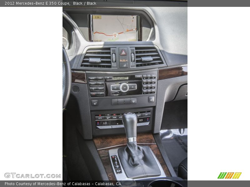 Black / Black 2012 Mercedes-Benz E 350 Coupe