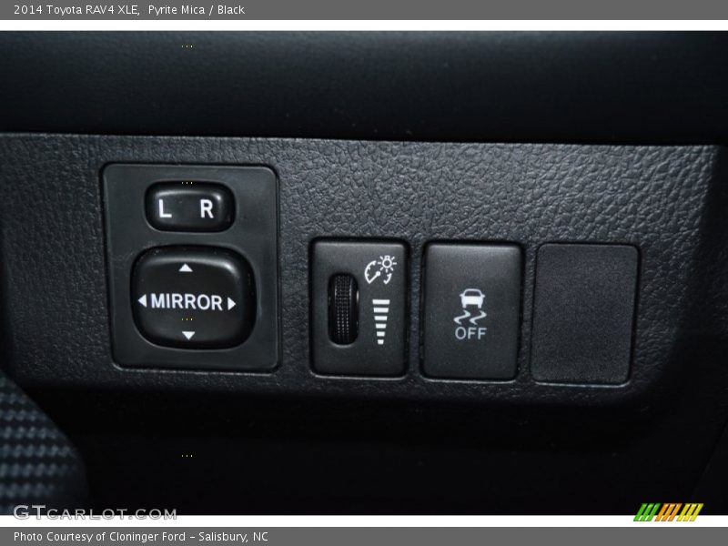 Pyrite Mica / Black 2014 Toyota RAV4 XLE