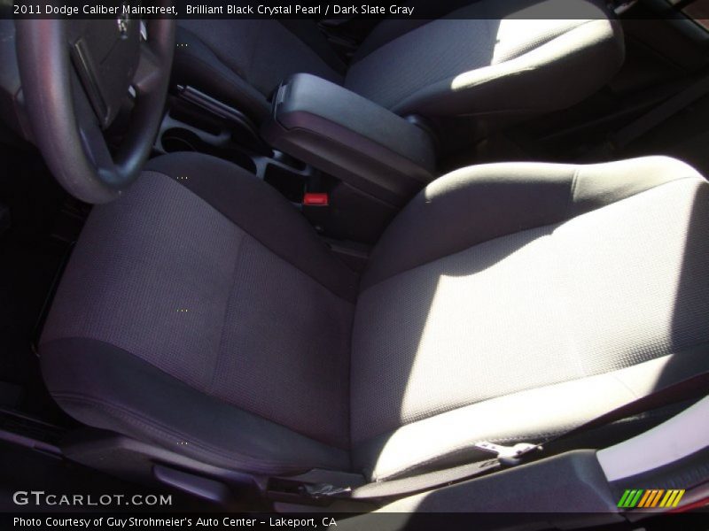 Brilliant Black Crystal Pearl / Dark Slate Gray 2011 Dodge Caliber Mainstreet