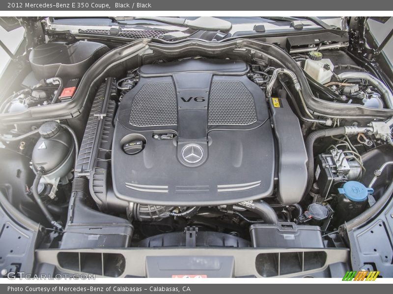 Black / Black 2012 Mercedes-Benz E 350 Coupe
