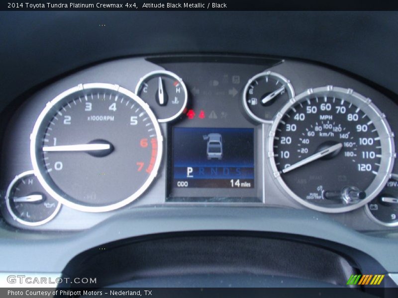 Attitude Black Metallic / Black 2014 Toyota Tundra Platinum Crewmax 4x4