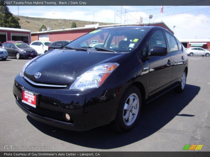 Black / Dark Gray 2007 Toyota Prius Hybrid Touring