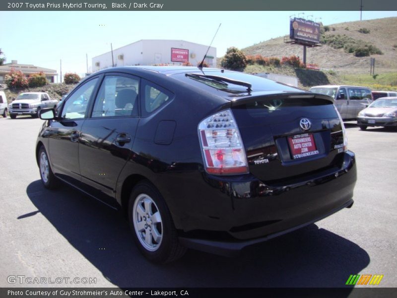 Black / Dark Gray 2007 Toyota Prius Hybrid Touring