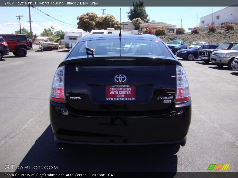 Black / Dark Gray 2007 Toyota Prius Hybrid Touring