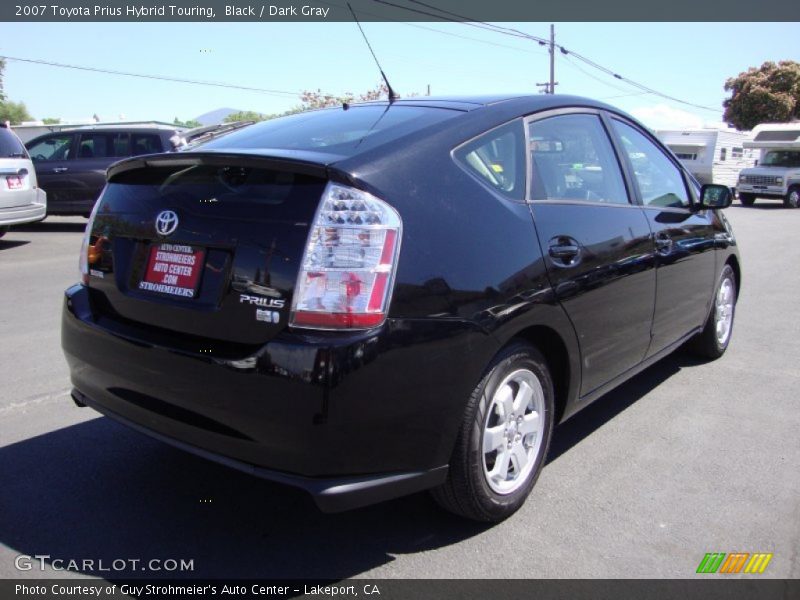 Black / Dark Gray 2007 Toyota Prius Hybrid Touring