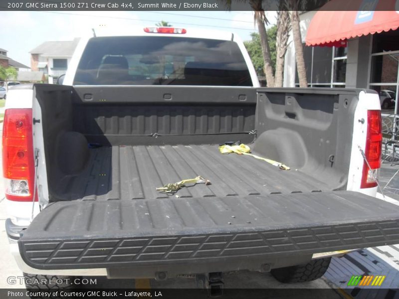 Summit White / Ebony Black 2007 GMC Sierra 1500 Z71 Crew Cab 4x4